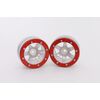 Beadlock Jantes PT-Wave argent/rouge 1.9 (2) 