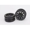 ABMT2015BB-Beadlock Wheels PT-Ghost Black/Black 1.9 (2pcs)