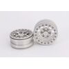 Beadlock Wheels PT-Royalty Silver/Silver 1.9 (2 pcs)