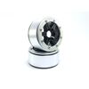 Beadlock Wheels SIXSTAR noir/argent 1.9 (2) sans moyeu de roue