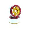 Beadlock Wheels SIXSTAR gold/rot 1.9 (2) ohne Radnabe