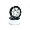 Beadlock Wheels SIXSTAR silber/schwarz 1.9 (2) ohne Radnabe
