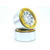 Beadlock Wheels GUN silber/gold 1.9 (2) ohne Radnabe