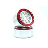 Beadlock Wheels GUN silber/rot 1.9 (2) ohne Radnabe