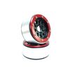Beadlock Wheels GEAR noir/rouge 1.9 (2) sans moyeu de roue