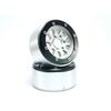Beadlock Wheels GEAR argent/noir 1.9 (2) sans moyeu de roue