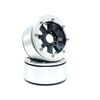 Beadlock Wheels HAMMER noir/argent 1.9 (2) sans moyeu de roue