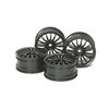 Black 18-Sp.Wheel Set (26mm Offset +2)