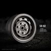 Gmade 1.9 SR02 beadlock wheels (Uncoated steel) (2)