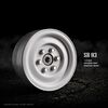 Gmade 1.9 SR03 beadlock wheels (Gloss white) (2)