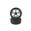 Black Buggy Rear Tires and Rims (31212B+31308) 2P