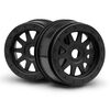 Jantes TR-10 Glue-Lock noir(120x60mm/2pcs/Baja)