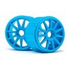 Jantes Speedline Corse Turini 17mm Cyan (4pcs)