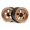 TARMACR40 WHEEL BRONZE 52X31X+15MM OFFSET (2PCS)