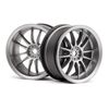 Jantes Work XSA 02C 26mm Light Gunmetal (3mm/2pcs)