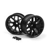RTR WHEEL 26MM BLACK 6MM OFFSET (Pr)