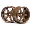 FELGEN TE37 26mm BRONZE (6mm OFFSET)