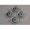 BBS TYPE CHROME WHEEL COVERS (