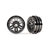 Wheels, 1.0' (black chrome) (2)