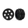 Wheels, 1.0' (black) (2)