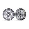 Wheels, 1.0' (satin chrome) (2)