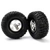 Tire & wheel assy, glued SCT satin