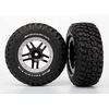 Tires & wheels, assembled, glued (SCT