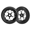 Tires & wheels, assembled, glued (alu minum Weld wheels, tires, foam inserts) (front) (2)