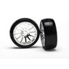 Wheels 12-SP Chrome & Slike Tyres