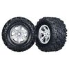 Tires & wheels, assembled, glued (X-M
