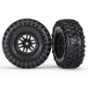 Tires and wheels, assembled, glued (T RX-4 wheels, Canyon Trail 1.9 tires) (2)