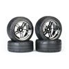 Tires & wheels, assembled, glued (spl