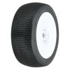 1/8 Convict S3 F/R Buggy Trs MTD 17mm Wht Whls (2)