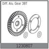 Couronne de diff. 38T + joint d'étanchéité BL-Versioin