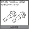 Pignon de différentiel 10T (2)