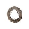 Spur gear, 54-tooth, steel (1.0 metri