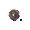 Gear, 23-T pinion (1.0 metric pitch) (fits 5mm shaft)/ set screw (for use only with steel spur gears)