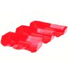 Jeu d'Aileron PC Tout Terrain universel 1/10 (3 pcs) - Transparent