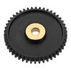 Spur Gear Machined Steel 46T Nero