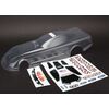 Body, Ford Mustang (clear, requires p ainting)/ decals