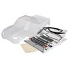 Body, TRX-4 Sport (clear, trimmed, die-cut for LED light kit, requires p ainting)/ window masks/ decal sheet