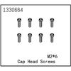 Vis à tête cylindrique M2*6 (8)
