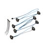 LED rock light kit, TRX-4 (requires # 8028 power supply and #8018, #8072, o r #8080 inner fenders)