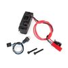 LED LIGHTS, POWER SUPPLY (REGULATED, 3V, 0.5-AMP), TRX-4/ 3-IN-1 WIRE HARNESS