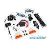 LED light set, complete with power su pply (contains headlights, tail lights, side marker lights, di