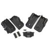 Fenders, inner, front & rear (2 each) / rock light covers (8)/ battery plat e/ 3x8 flathead screws (4)