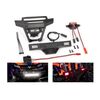 LED light set, complete (includes fro nt and rear bumpers with LED lights, 3-volt accessory power supply, and po