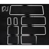 1/10 Stainless Steel Car Window Border Frame Set for Traxxas TRX-4