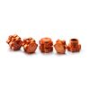 Radmitnehmer inkl. Endkappe 17mm orange (4)