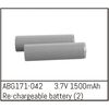 ABG171-042-Re-chargeable Batteries - 3.7V 1500mAh (2)